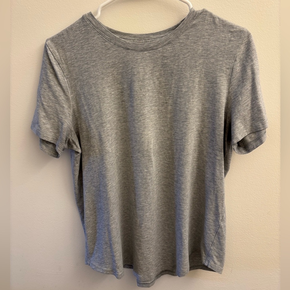lululemon love curved-hem crewneck tshirt